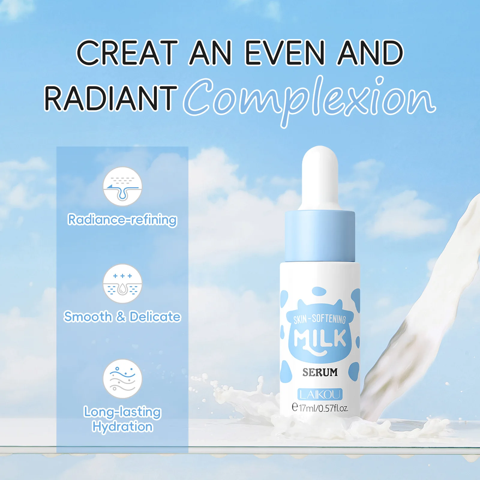 Alpha Arbutin Serum - Sérum facial au lait 17 ml