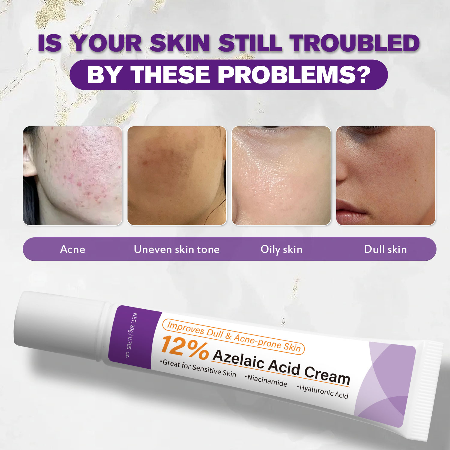 Crème à l'acide azélaïque douc - Azelaic Acid Cream avis et prix